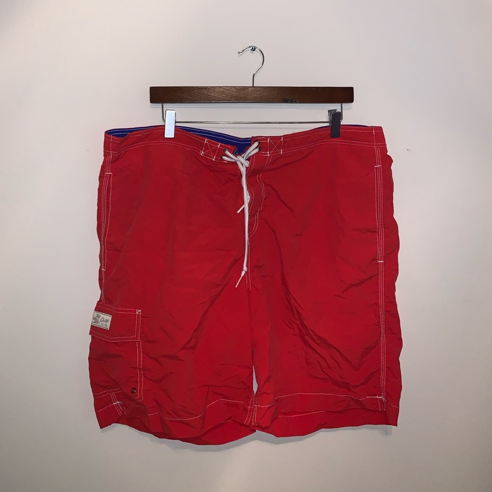 Chaps Red & Blue Swim trunks size XL